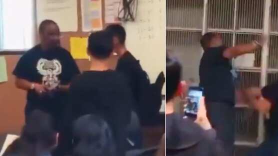 Profesor peleó con estudiante en el salón de clase
