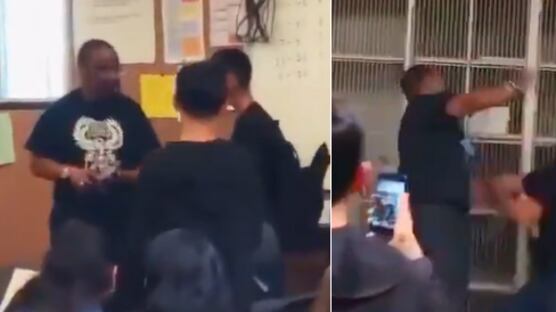 Profesor peleó con estudiante en el salón de clase