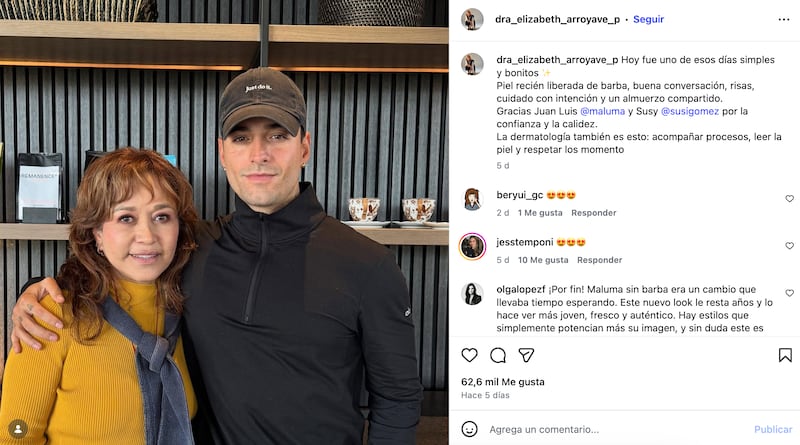 Maluma cambia de look