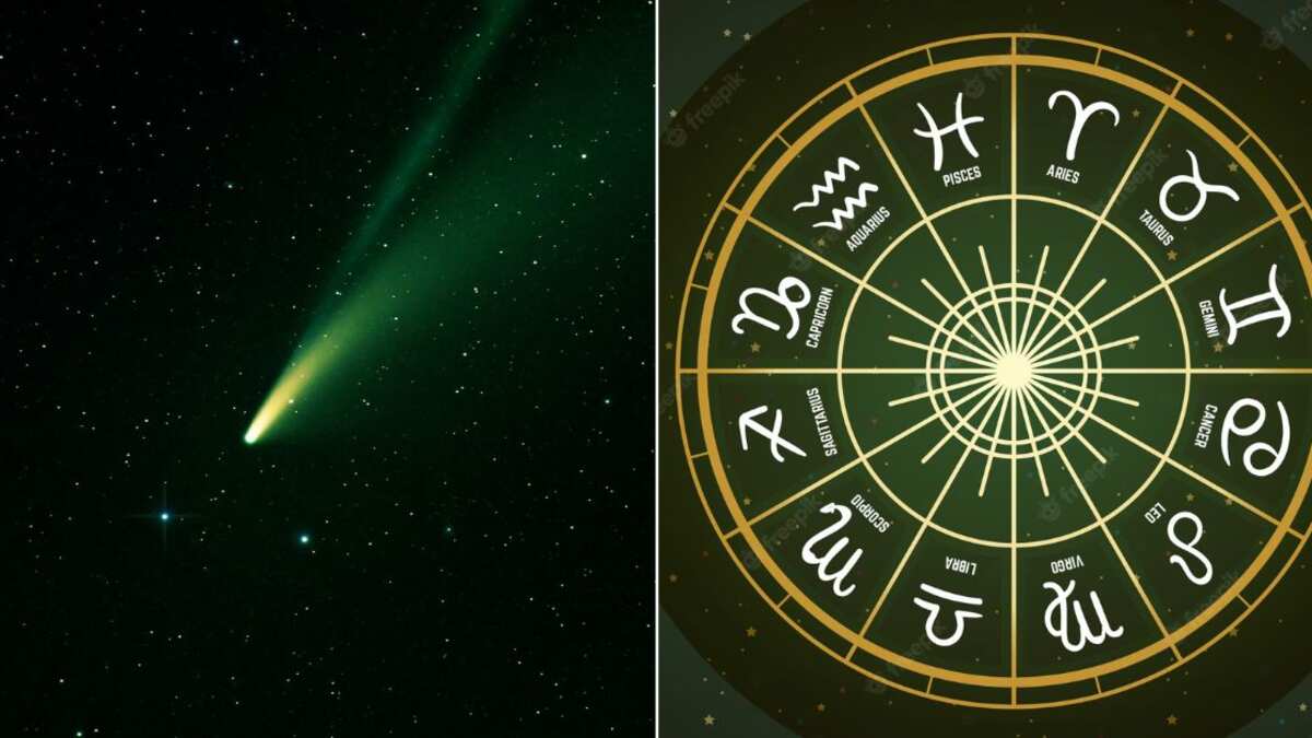 Golpe de suerte en el dinero y el amor a 5 signos cuando el cometa verde brille del 14 al 16 de septiembre