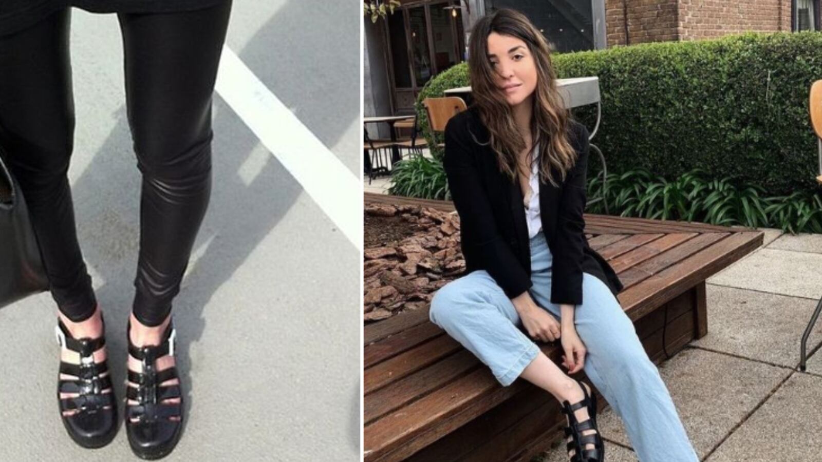 Sandalias cangrejeras