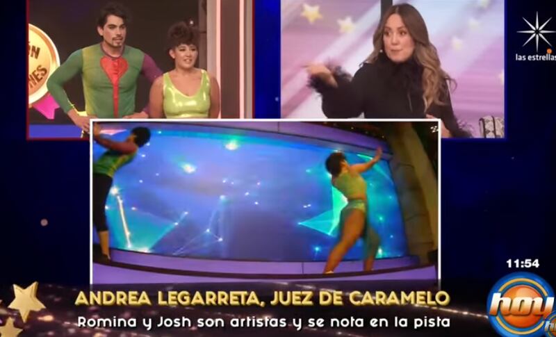 Andrea Legarreta señaló el físico de Romina Marcos