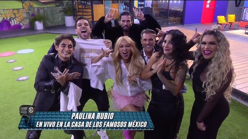 Paulina Rubio en 'La Casa de los Famosos'