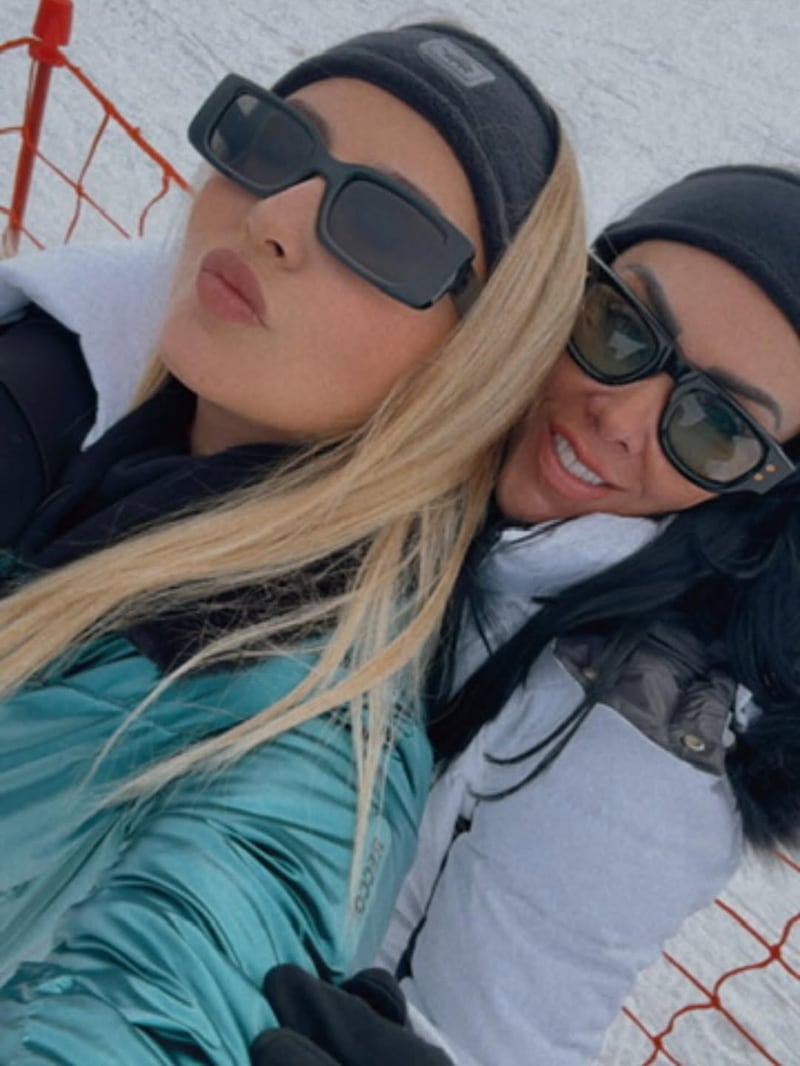Marichelo junto a su hija Ana Paula