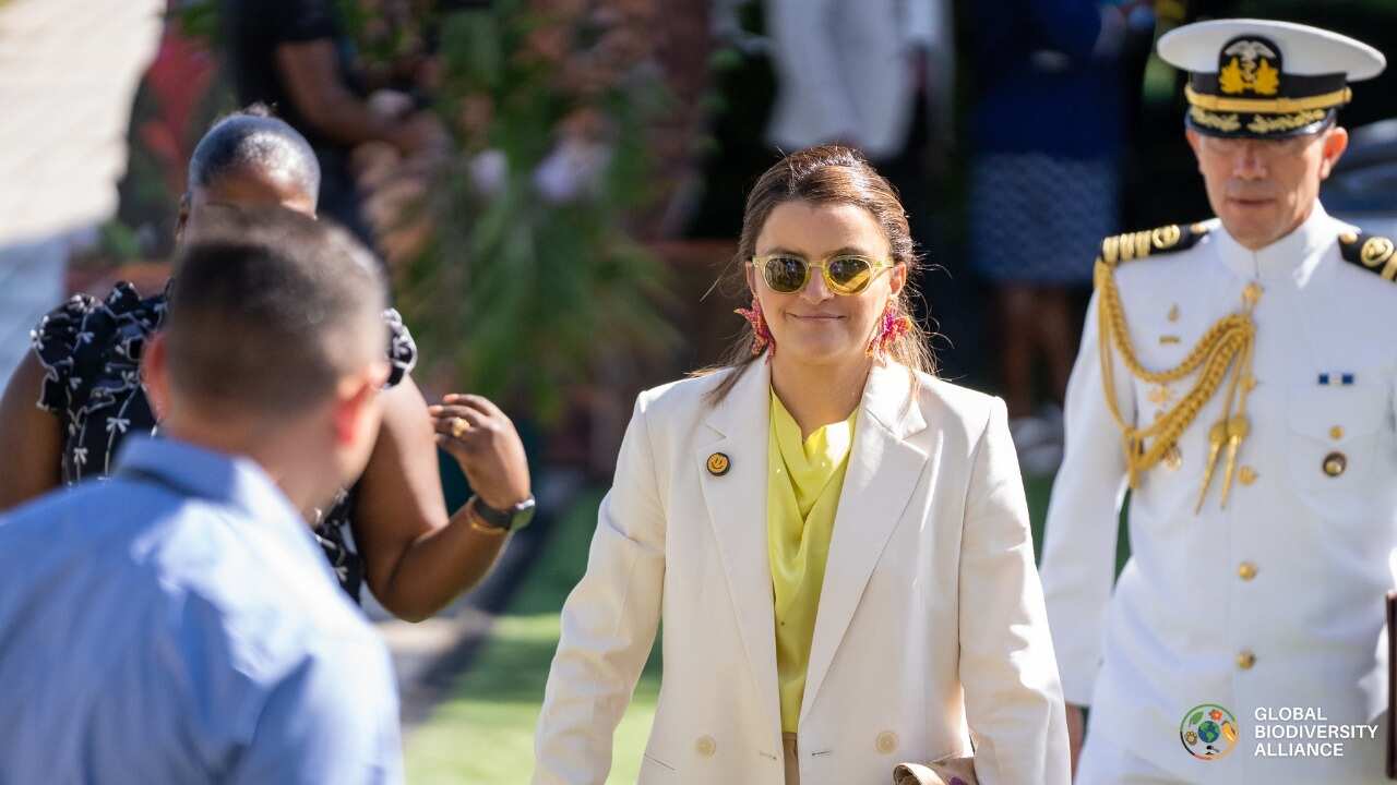 Participó la vicepresidenta de Ecuador, María José Pinto.