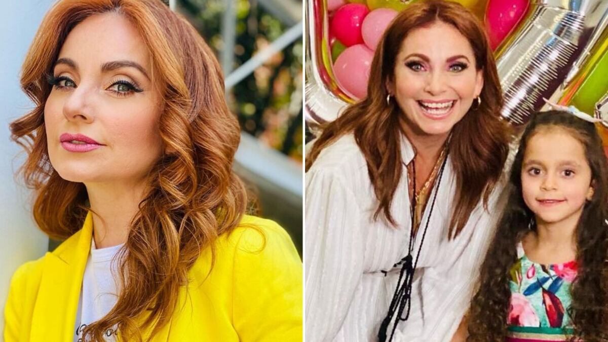 La hija de Elizabeth Álvarez es idéntica a ella cuando era niña