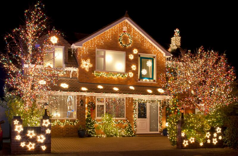 Adornos de navidad en Sam's Club