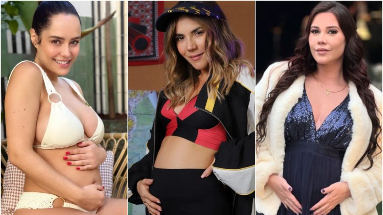Ana Lucía Domínguez, Carolina Gaitán y Manuela Gómez tendrán a sus hijos este 2024.