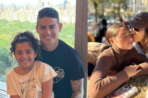 Salomé, hija de James Rodríguez, celebró a ‘moco tendido’ el paso de Colombia a la final de la Copa América
