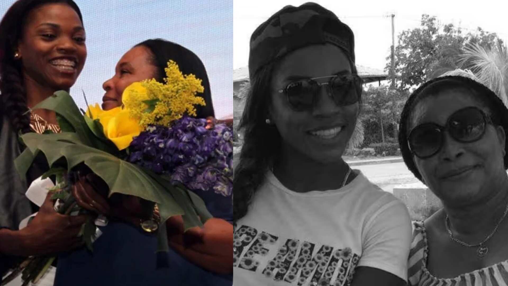 Caterine Ibargüen le hizo hermoso homenaje a su ‘mamita’ antes de fallecer