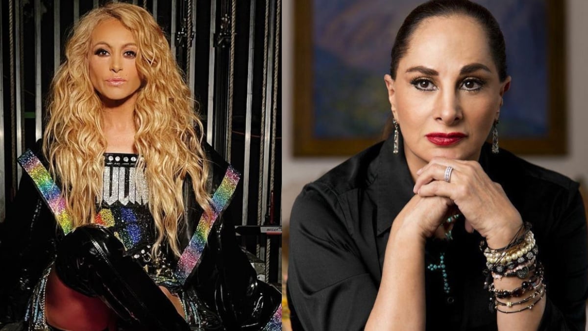 Paulina Rubio y Susana Dosamantes
