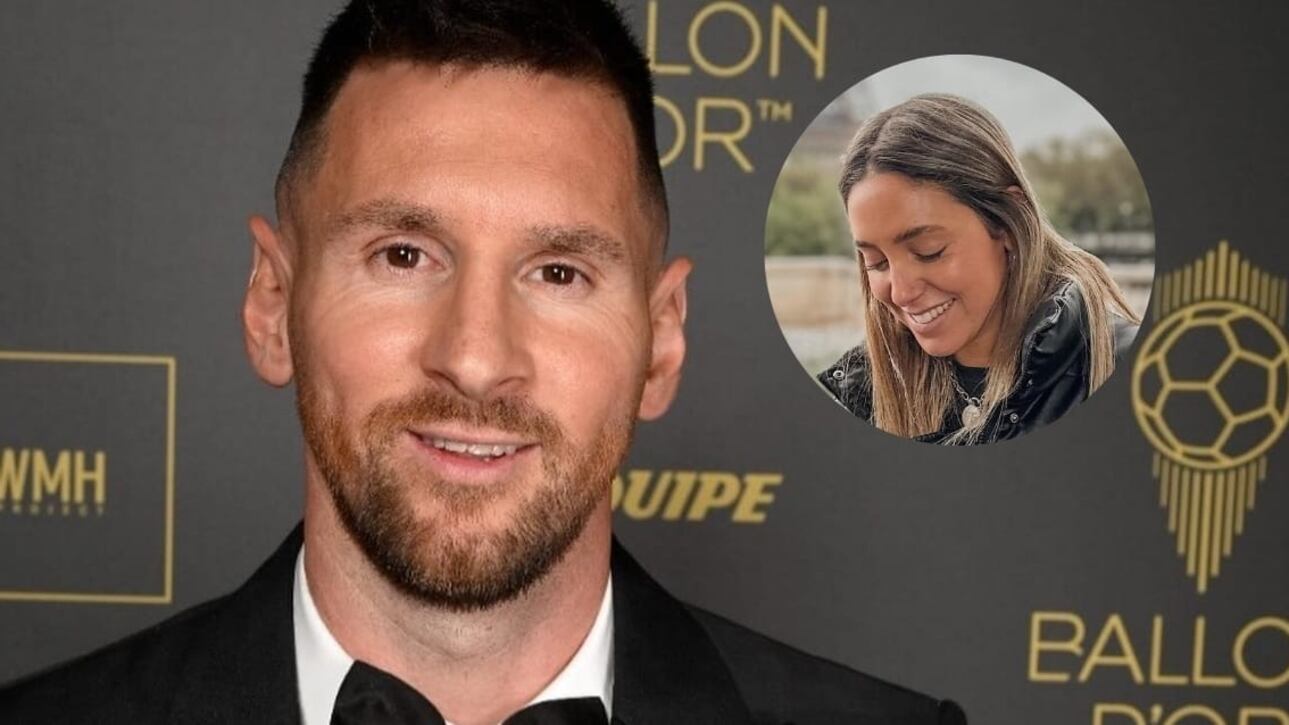 “Si las miradas hablaran”: Ella es la periodista con la que están vinculando a Lionel Messi después de ganar su balón de oro