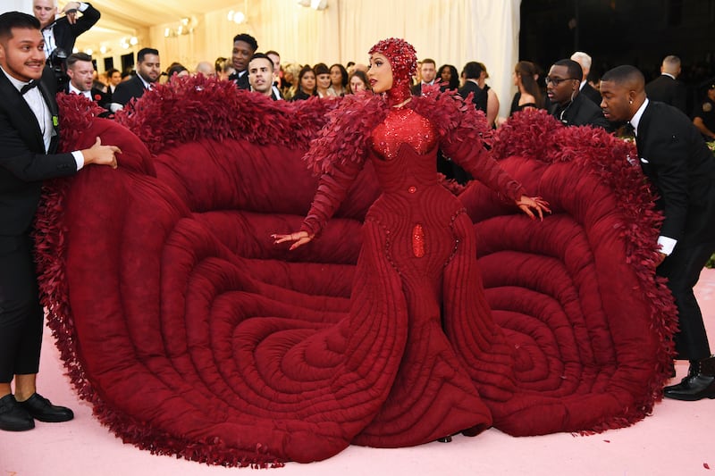 Cardi B MET Gala 2019.