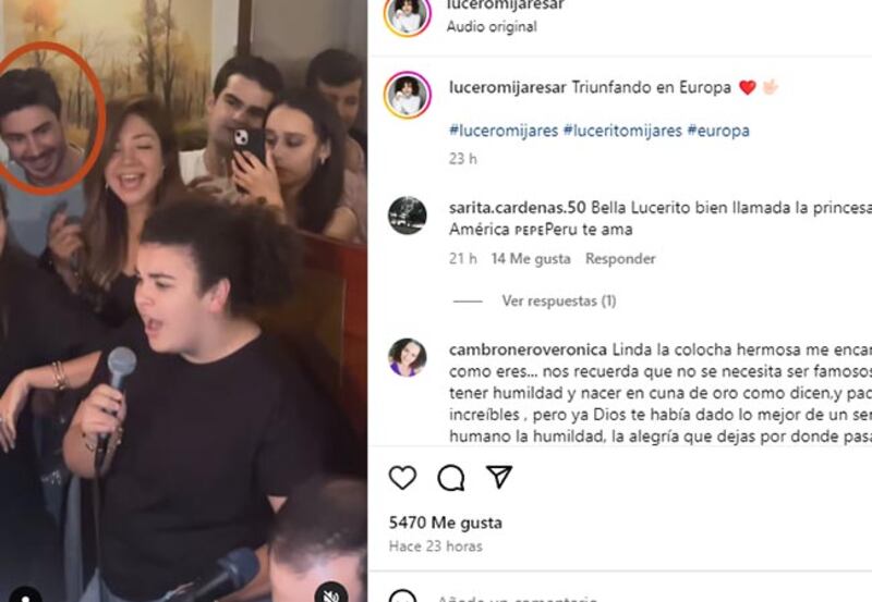 Lucerito Mijares galán