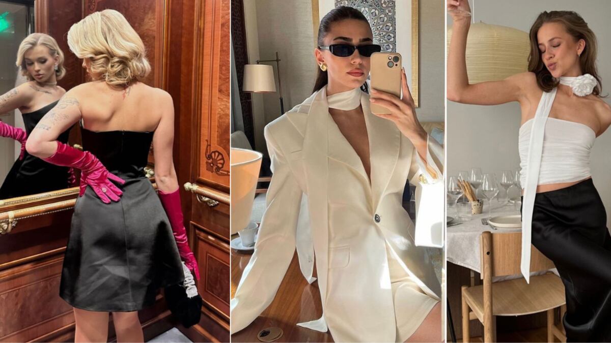 Sal de la rutina con este glamuroso estilo.