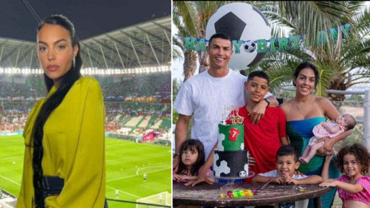 Georgina Rodríguez es muy feliz al lado del hombre de su vida, Cristiano Ronaldo, y de sus cinco hijos