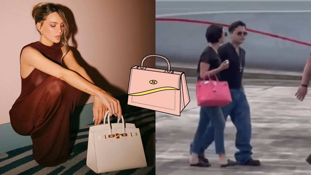 La cantante subió fotografías del bolso que Nodal le regaló cuando fueron novios