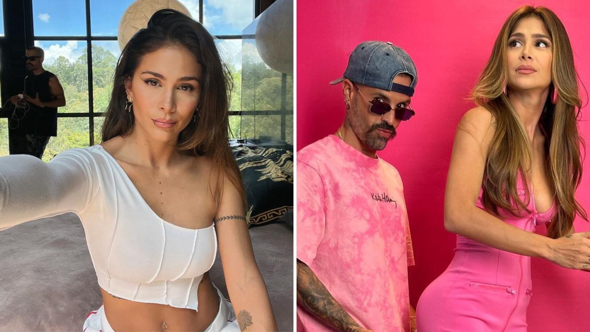 Greeicy Rendón y Mike Bahía