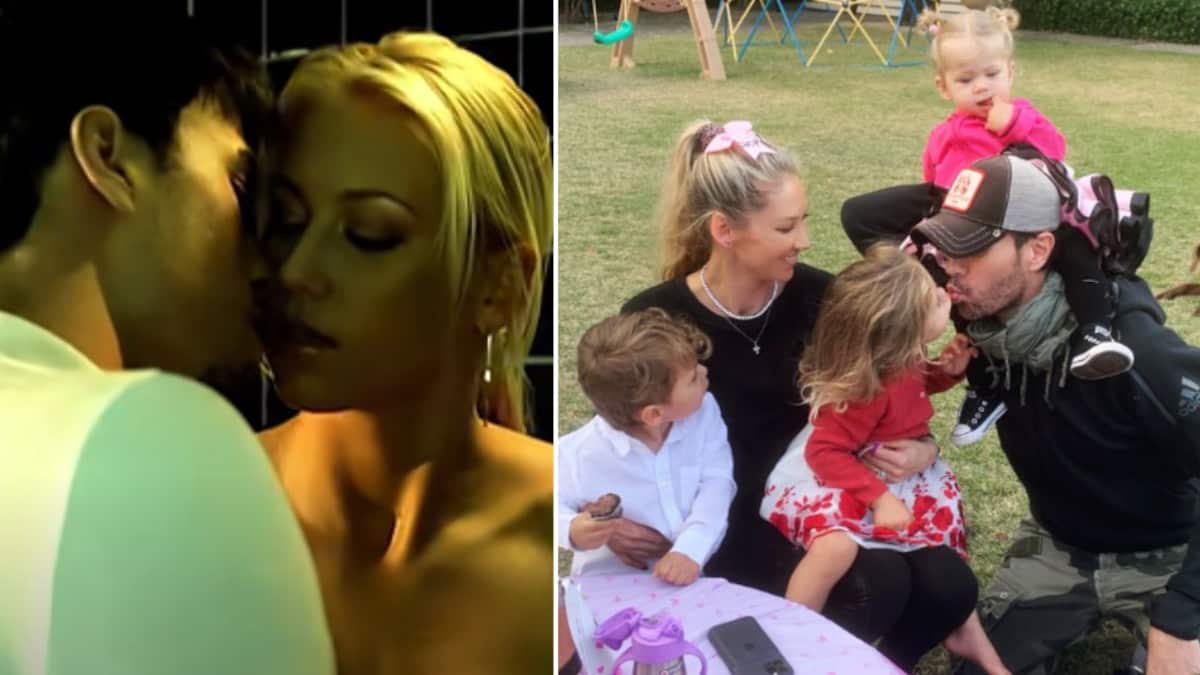 Enrique Iglesias y Anna han formado una hermosa familia con sus tres hijos