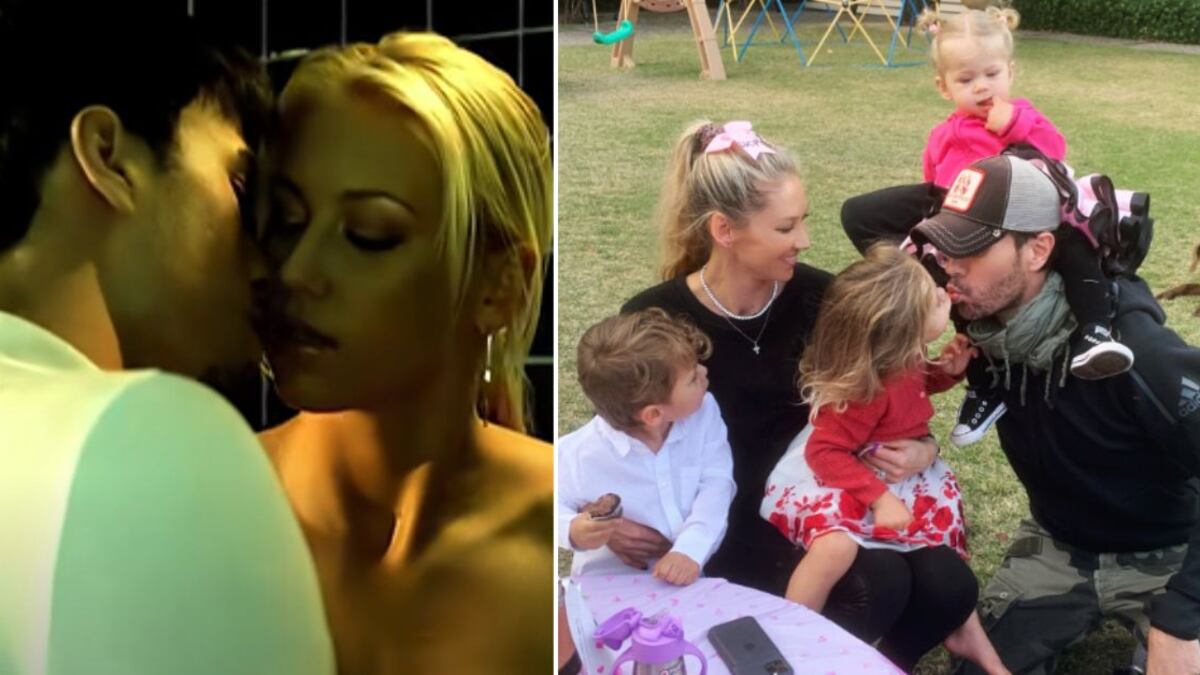 Enrique Iglesias y Anna han formado una hermosa familia con sus tres hijos