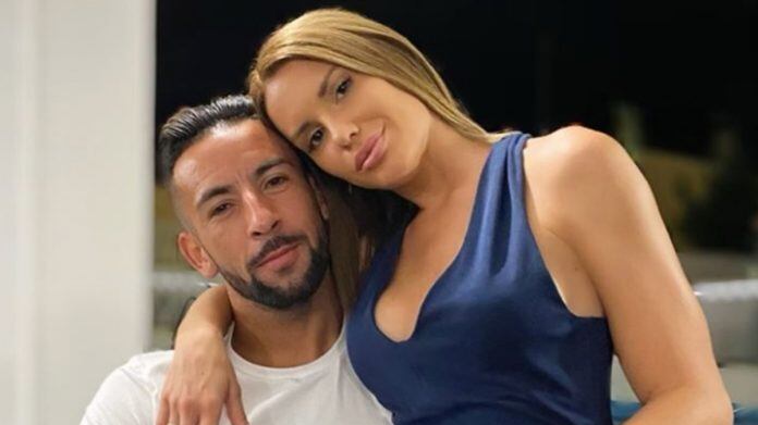 Mauricio Isla y Gala Caldirola