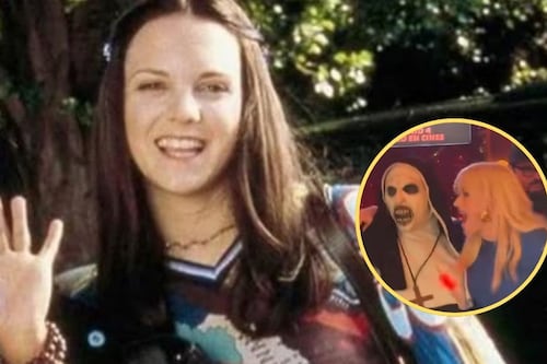 “Ni la IA lo imaginó”: Anna Faris baila con la monja de la feria y este es el motivo