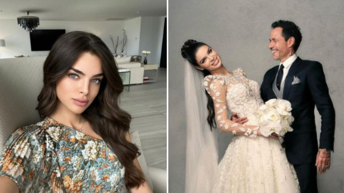 Nadia Ferreira no sólo se casó con Marc Anthony sino que anunció su embarazo