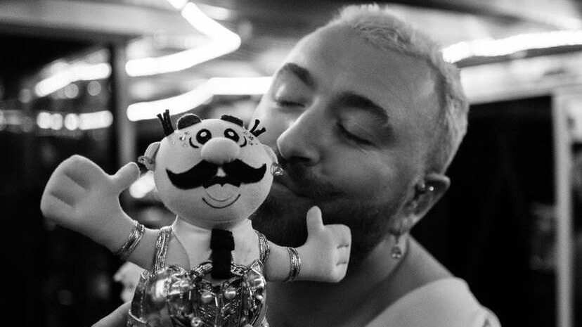 El artista británico compartió una fotografía que tiene muchos lazos con México.