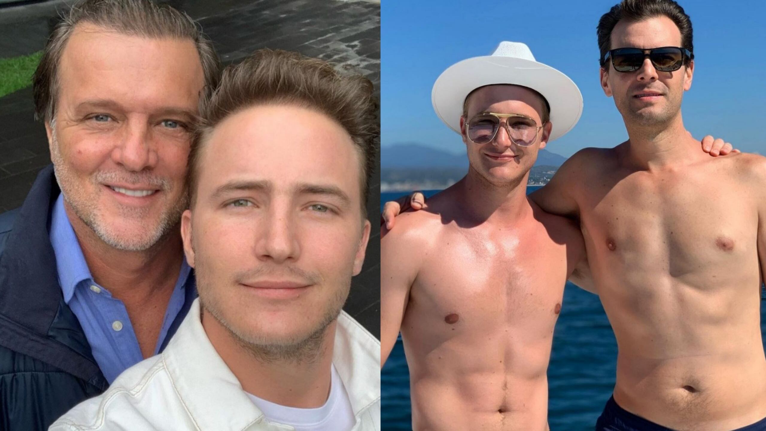 René Strickler le dio la bendición a su hijo y dio lecciones de padre.