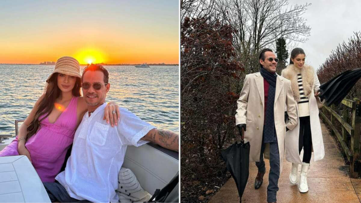 Nadia Ferreira y Marc Anthony