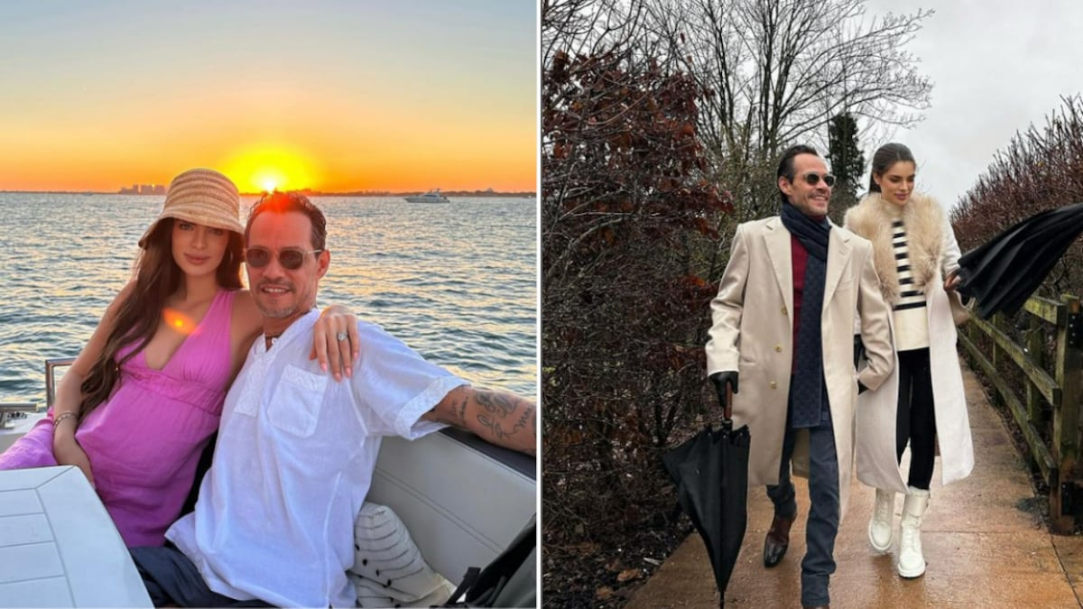 Nadia Ferreira y Marc Anthony