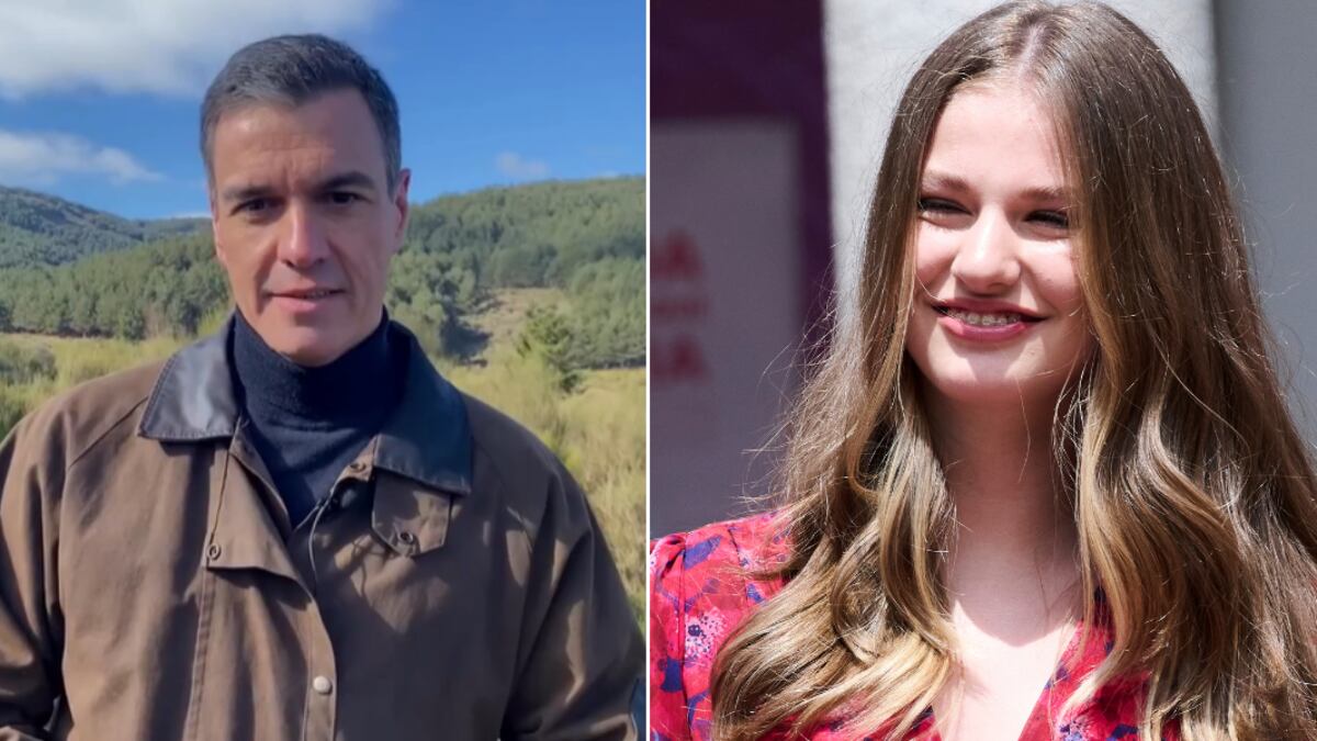 Pedro Sánchez / Princesa Leonor