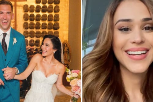 ¿Dardo a Yanet García? Martha Higareda comparte emoción por su boda y aseguran fue indirecta a la ex de su ahora esposo