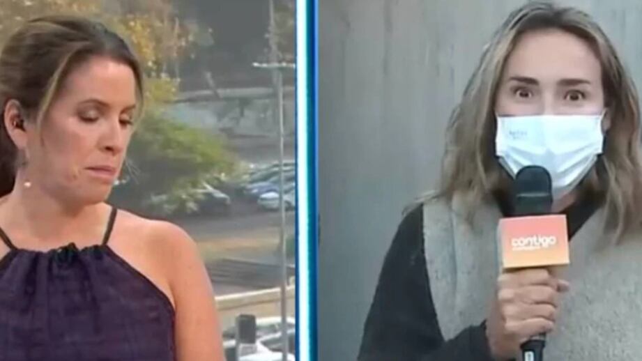 Monserrat Álvarez y Angélica Castro en "Contigo en la Mañana"