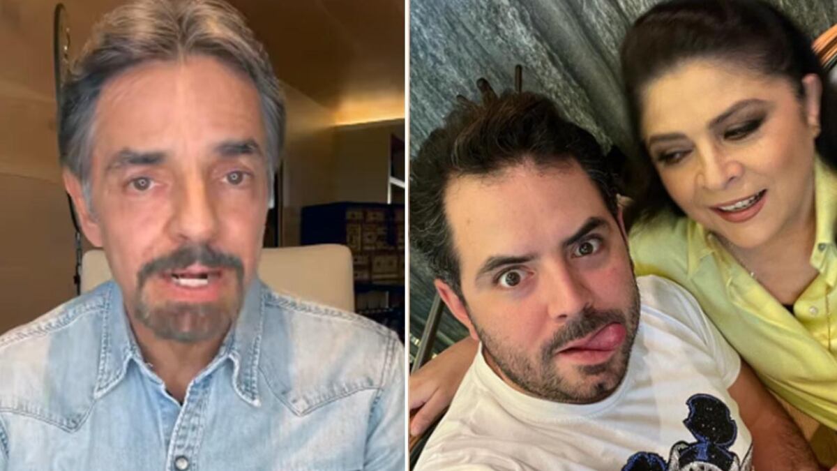 Eduardo Derbez y Victoria Ruffo nieta