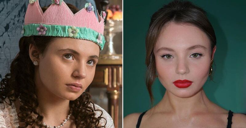 Connie Jenkins-Greig en 'Queen Charlotte' y en la vida real