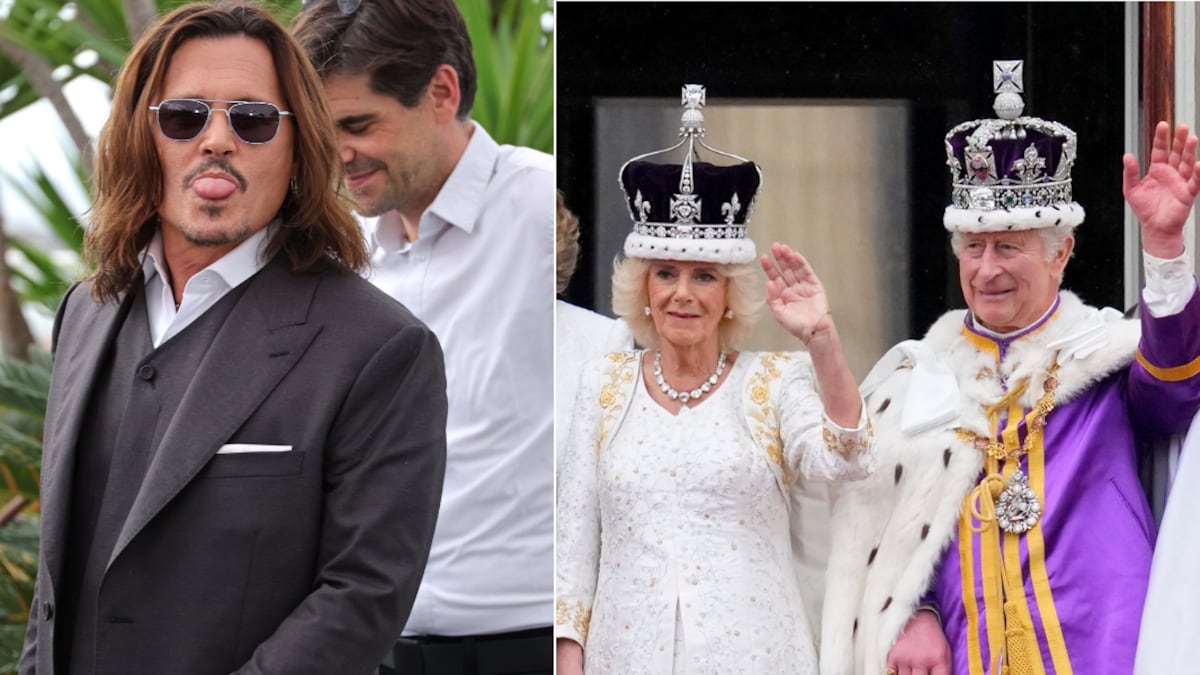 Johnny Depp / Camila Parker / Rey Carlos III