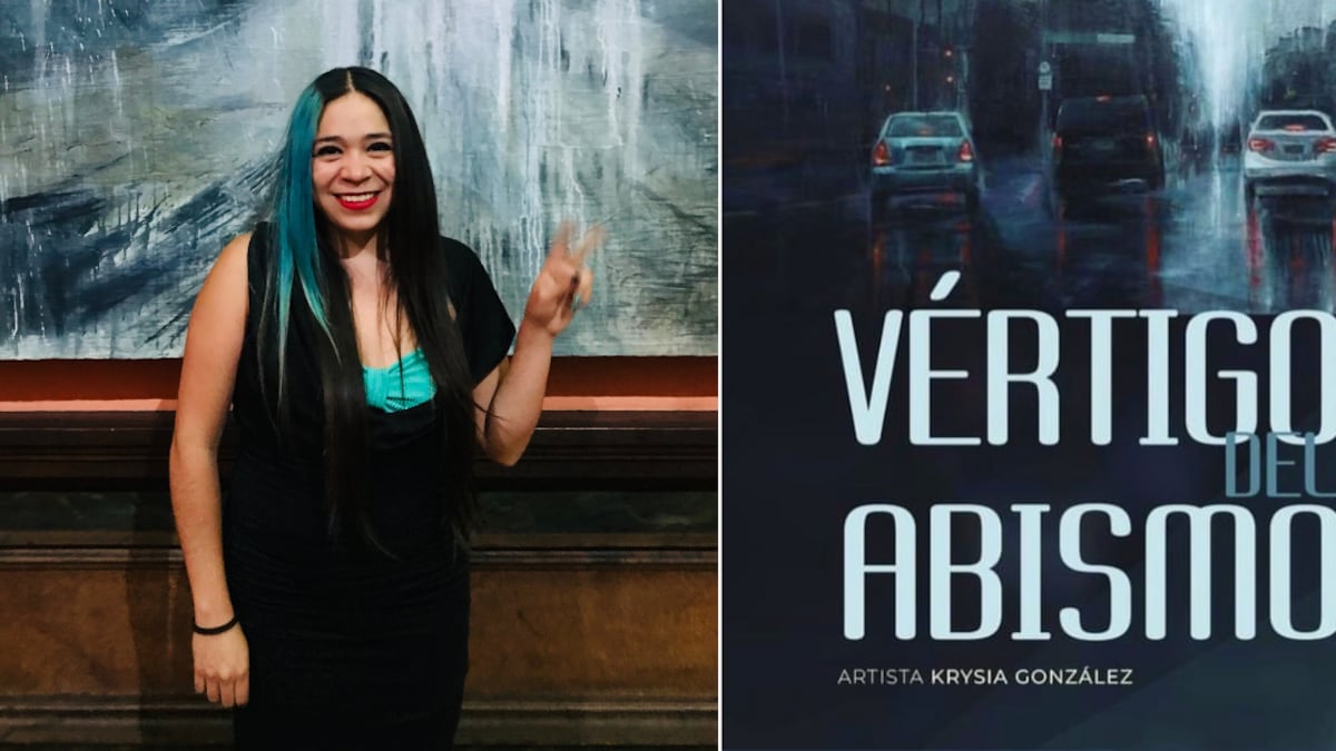 Krysia González presenta su exposición 'Vértigo del Abismo' en la Academia de San Carlos