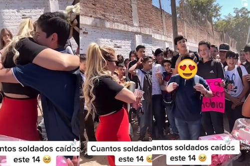 Adolescente de secundaria se le declara a su maestra y esto le respondió