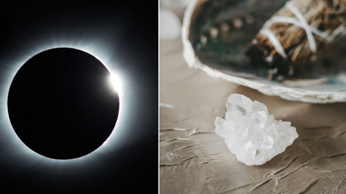 El eclipse solar es una época propicia para hacer diferentes rituales |