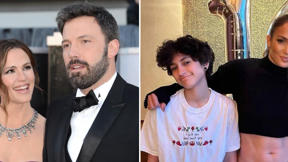Jennifer López y Ben Affleck hijos