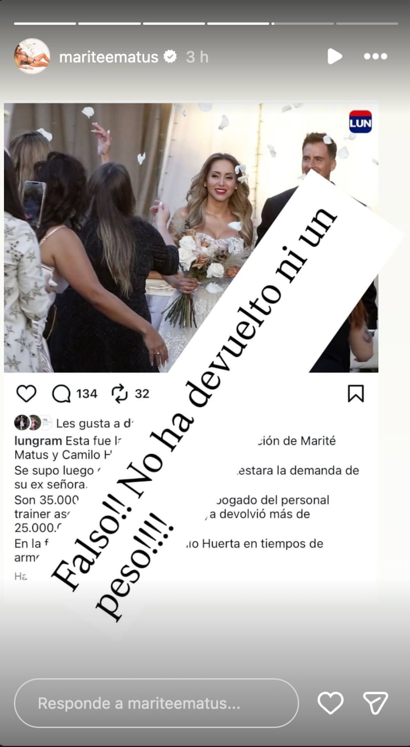 Historia de Marité Matus | Fuente: Instagram @mariteematus