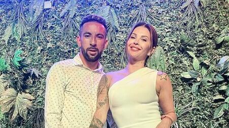 Mauricio Isla y Thati Lira