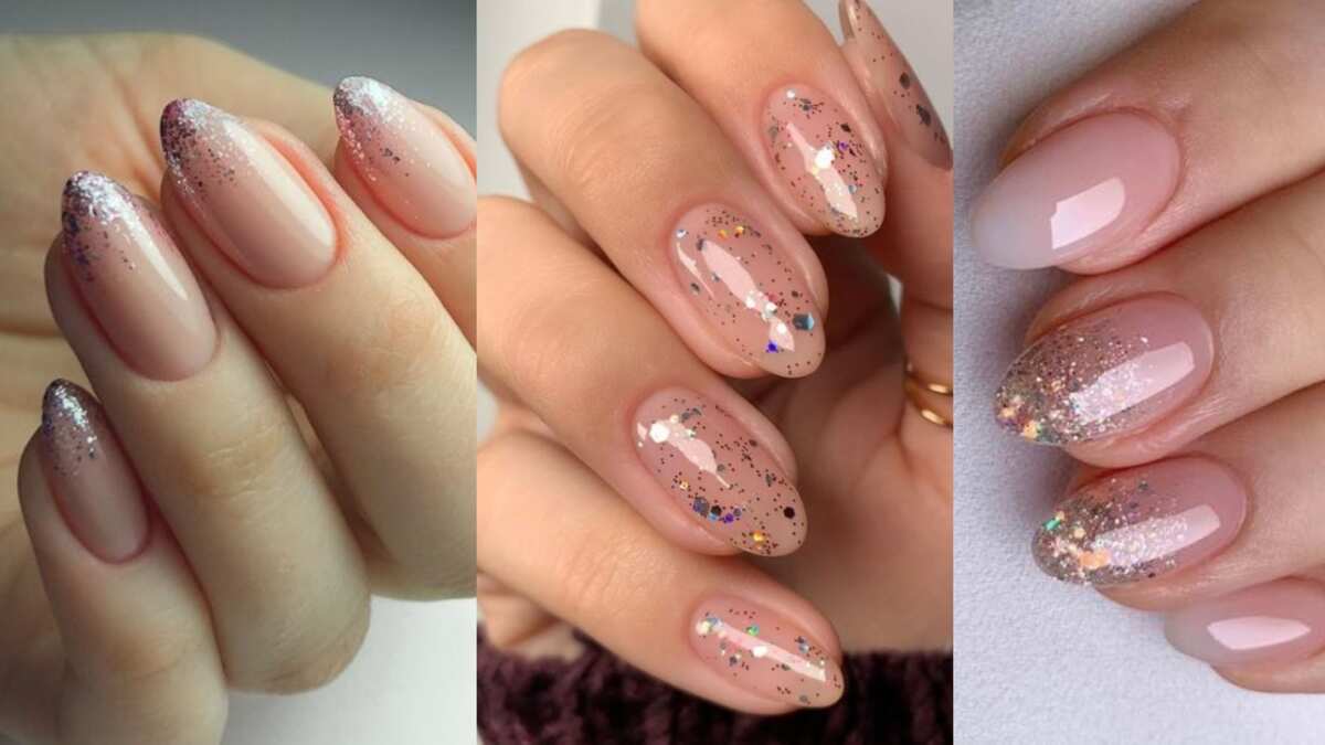 Uñas con glitter