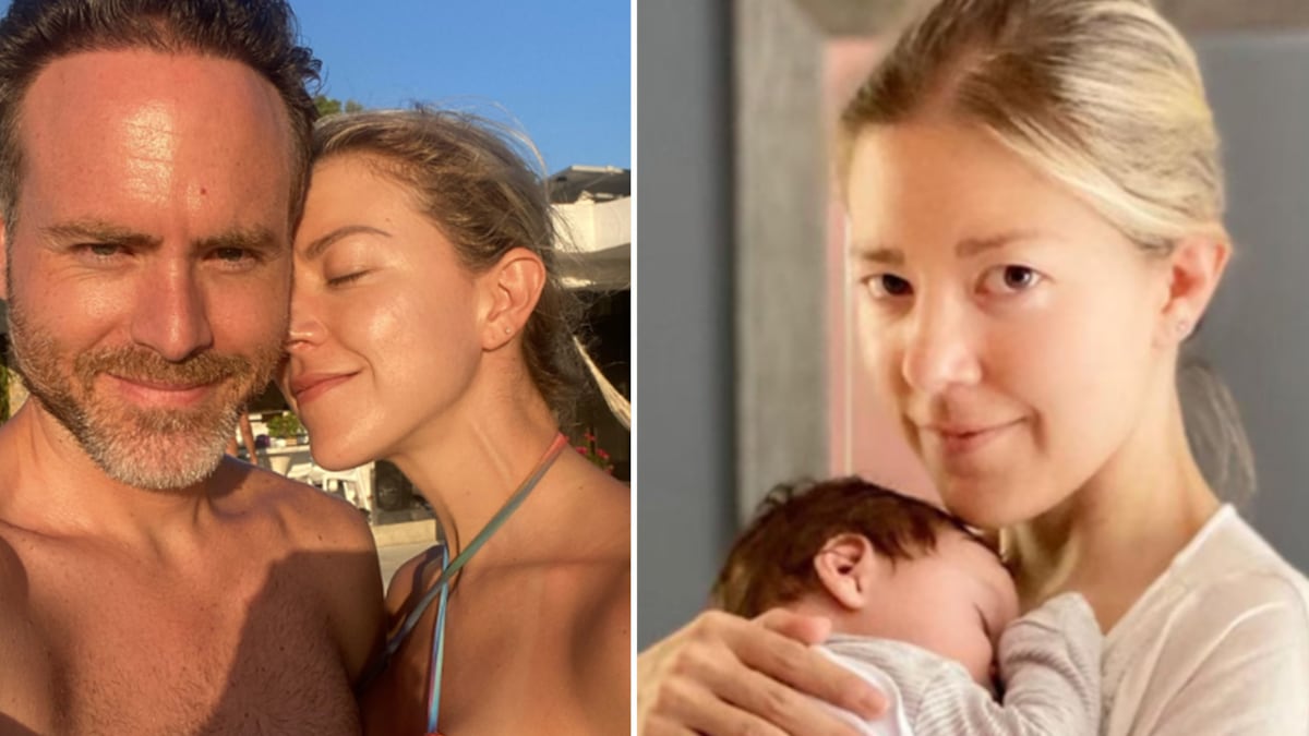 Fernanda Castillo y Erik Hayser hijo