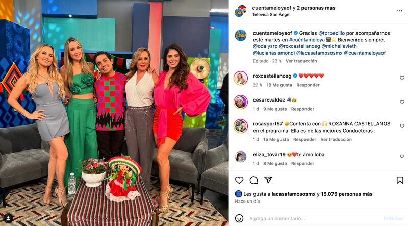 Ricardo Peralta en el Programa 'Cuéntamelo Ya'