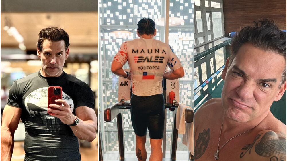 Cristián de la Fuente se prepara para correr su octavo Iron Man 70.3