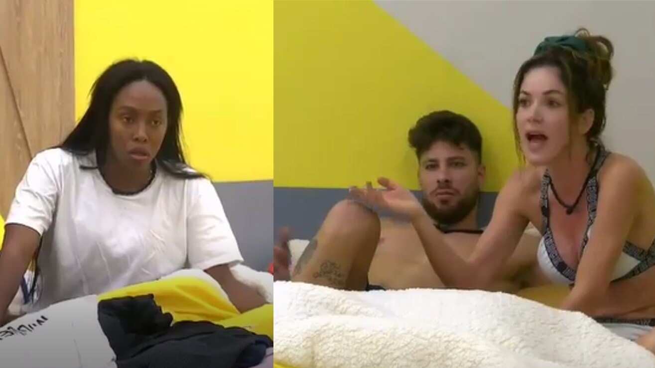 Karen Sevillano estalló ante el reclamo de Nataly Umaña y Melfi por las bromas que les hacen por su relación en ‘La Casa de los Famosos’.