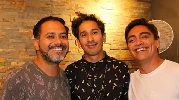 Pedro Ruminot junto a Sergio Freire