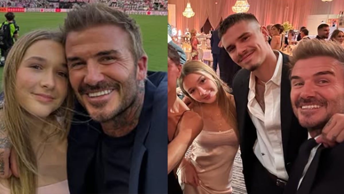 Victoria y David Beckham hija